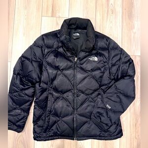 Womens XL Black North Face 550 Puffer Winter Coat
